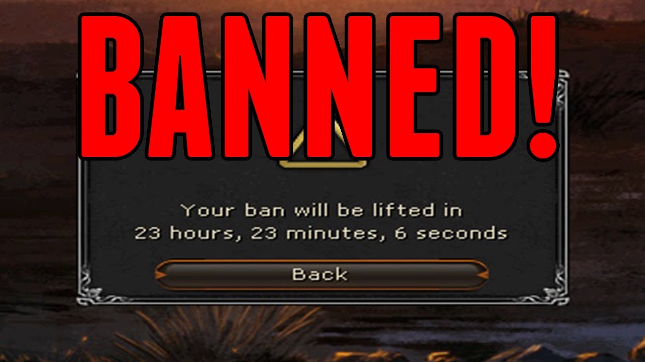 So I Got Banned... - YouTube