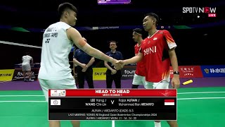 [BWF] MD - Semi Final｜Fajar/Rian (INA) vs Lee Yang/Wang Chi-Lin (TPE) | Thomas Cup Finals 2024 screenshot 5