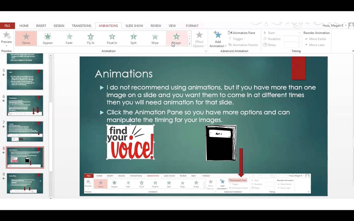 creating a pecha kucha presentation using powerpoint