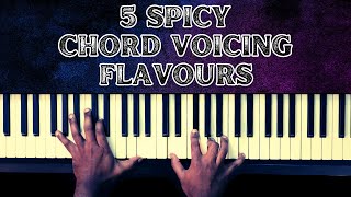 BEST Chord Voicings for Piano ✨Open, Slash, Extensions, Quartals & Sevenths