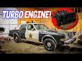 FORGOTTEN Dodge Police Car - TURBO Engine Assembly!