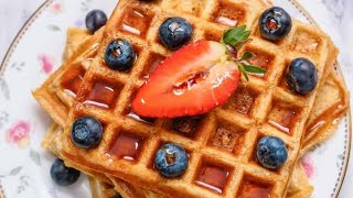 Çox asant hazırlanan waffles resepti