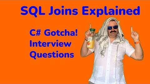 SQL Joins Explained For Job Interviews
