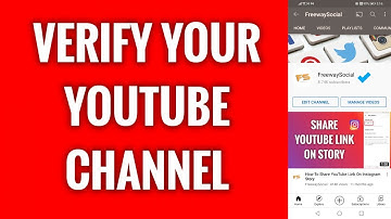 How To Verify Your YouTube Channel