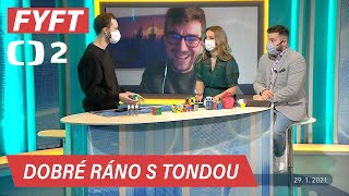 Tonda o speedcubingu na ČT v Dobré Ráno ft. Janek Rubeš | FYFT.cz