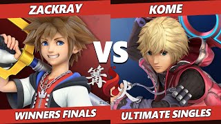 Kagaribi 5 Winners Finals - Zackray (Sora) Vs. Kome (Shulk) SSBU Smash Ultimate