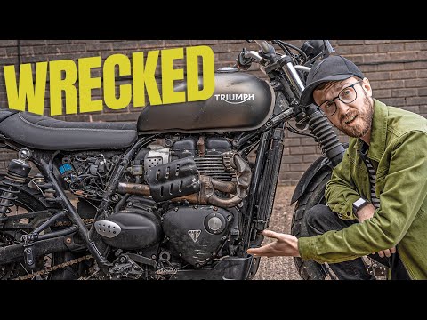 WRECKED TO RIDE - Triumph Street Scrambler - Part 1