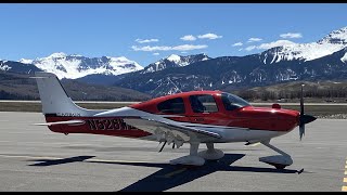 Mountain Flying in the Colorado Rockies - Denver to Telluride in the Cirrus SR22 Turbo