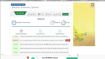 Phần mềm chống đạo văn - cách chỉnh sửa khi "dính" đạo văn (review hai  phần mềm miễn phí).