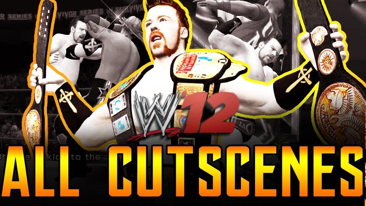 WWE '12 - ALL CUT SCENES - Road To Wrestlemania (Sheamus) - YouTube