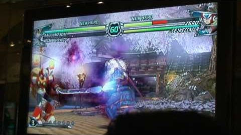 Tatsunoko vs Capcom Megaman and Soki vs Zero and Joe