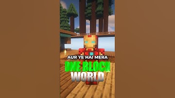 One block | minecraft