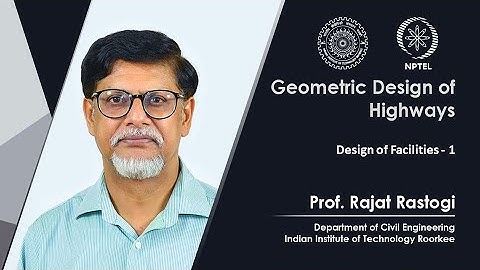 Lecture 53: Design of Facilities - 1