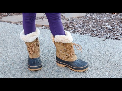DREAM PAIRS Winter Snow Boots Review | Boys & Girls Faux Fur-Lined Ankle