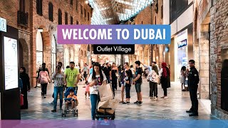 Dubai Outlet Village Best Luxury Discount Shopping Mall, Dubai Walk, August 2023