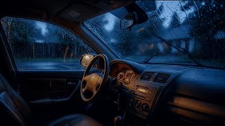 Cozy Car Rain Sounds at Night | Instant Sleep & Stress Relief ASMR #asmrrain #cozyrain #asmr 