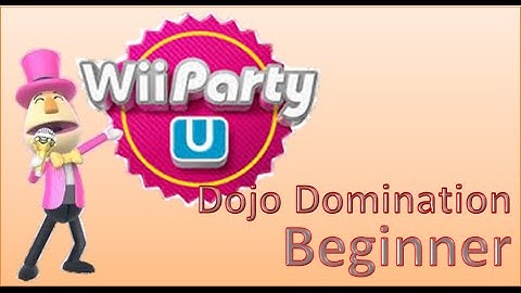 Wii Party U Dojo Domination Beginner Difficulty