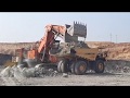 รถขุดบุ้งกี๋เสย 260 ตัน HITACHI EX2600 VS KOMATSU HD785  ดั้มยักษ์แบก 100 ตัน shovel EP.6296