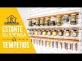 ⭐ DIY PORTA TEMPEROS: ESTANTE SUSPENSA PARA ORGANIZAR A COZINHA