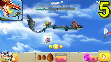 Hungry Dragon Sparks Gameplay Part 5 (ANDROID IOS)