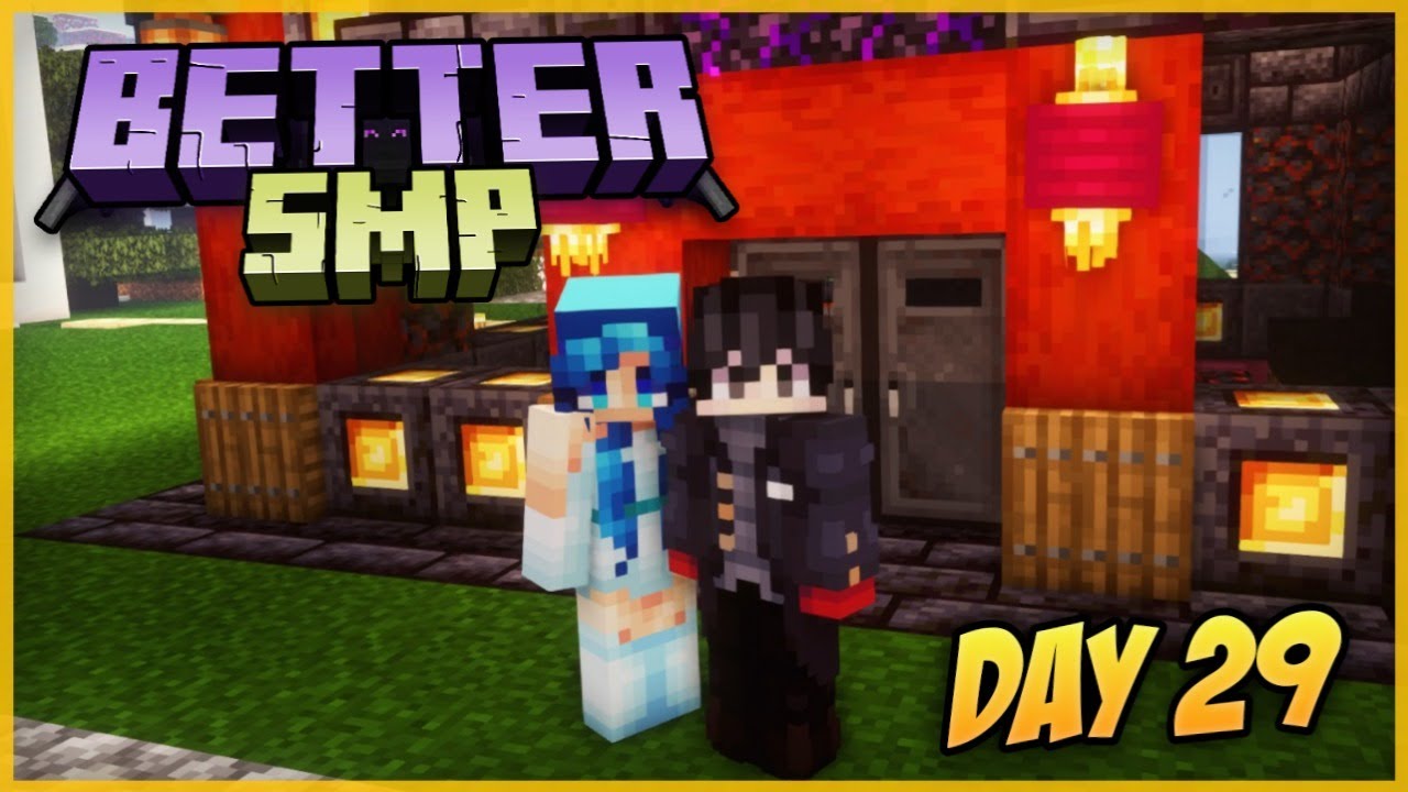 Completing 1 Year On Youtube | Better SMP | Day 29 - YouTube