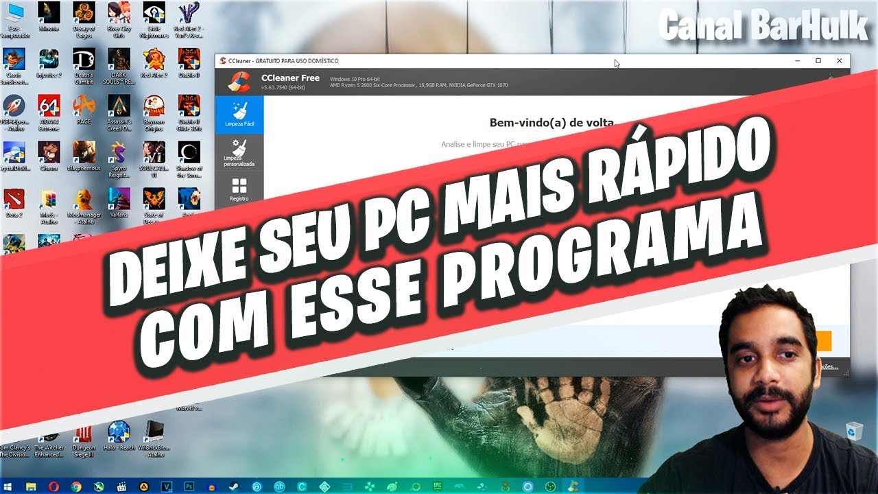 melhor programa para limpar o pc
