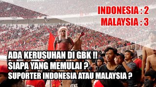 INI REAKSI SUPORTER KETIKA INDONESIA KALAH DI RUMAH SENDIRI (INDONESIA VS MALAYSIA 2-3)