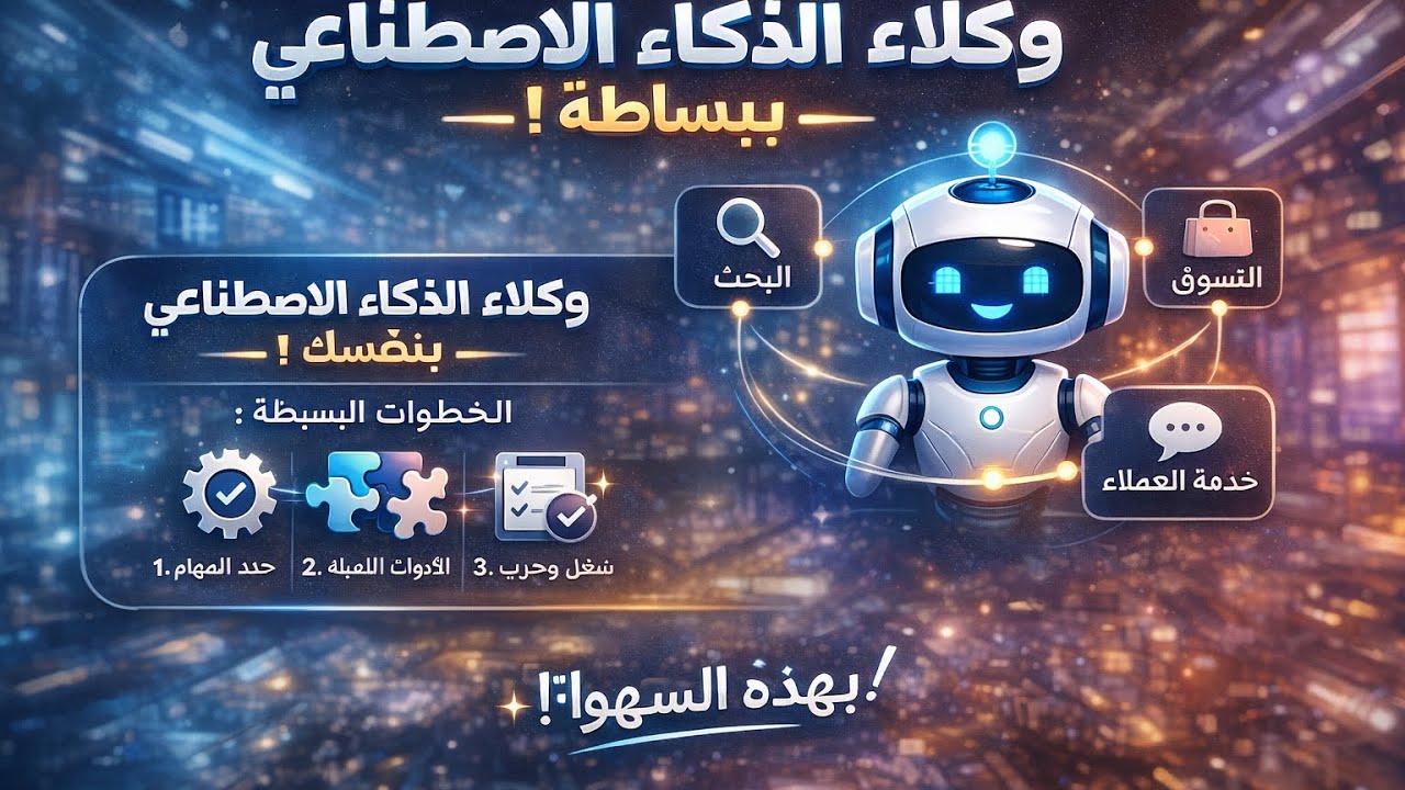 وكيل ذكاء اصطناعي خاص فيك Ai Agent / أ. عمر الحمادي 