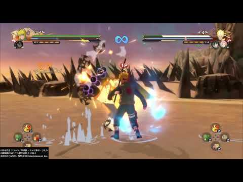ＮＡＲＵＴＯ－ナルト－ 疾風伝　ナルティメットストーム４（ミナト&サラダMyオリジナルコンボ）