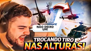 TROQUEI TIRO NO ALTO CONTRA O HELICÓPTERO DA POLICIA no GTA RP