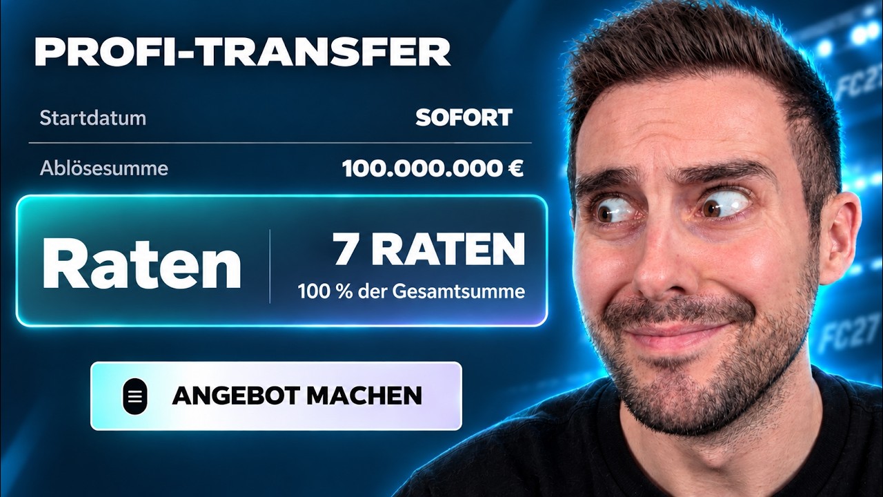 Ich kaufe ein SUPERTEAM, das ich mir EIGENTLICH nicht leisten kann
