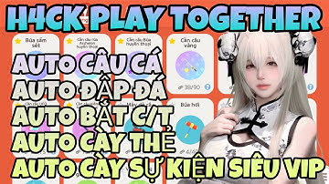 HACK PLAY TOGETHER | CÁCH AUTO CÀY TIỀN SAO CÀY THẺ BẰNG TỰ ĐỘNG BẮT VỢT BÁN BỌ CHO ANDROID & iOS