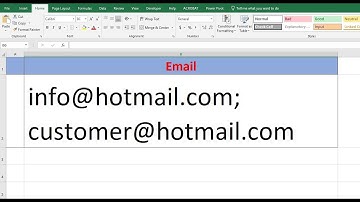 Start a new line of text inside a cell MS Excel