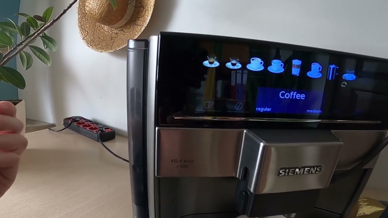 How to Refill Water Tank on plus TE651319RW Coffee Machine - Fill Water Container YouTube