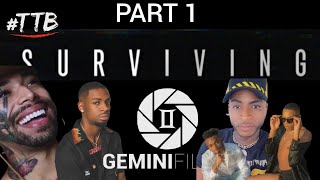 PART 1 SURVIVING GEMINI FILMZ - Skye Valentine, Bam Bam, Dareionn, Chance, Ken (IG LIVE)