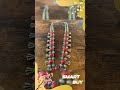 Red Stone Squash Blossom Western Necklace , Faux Silver Pearl Beads