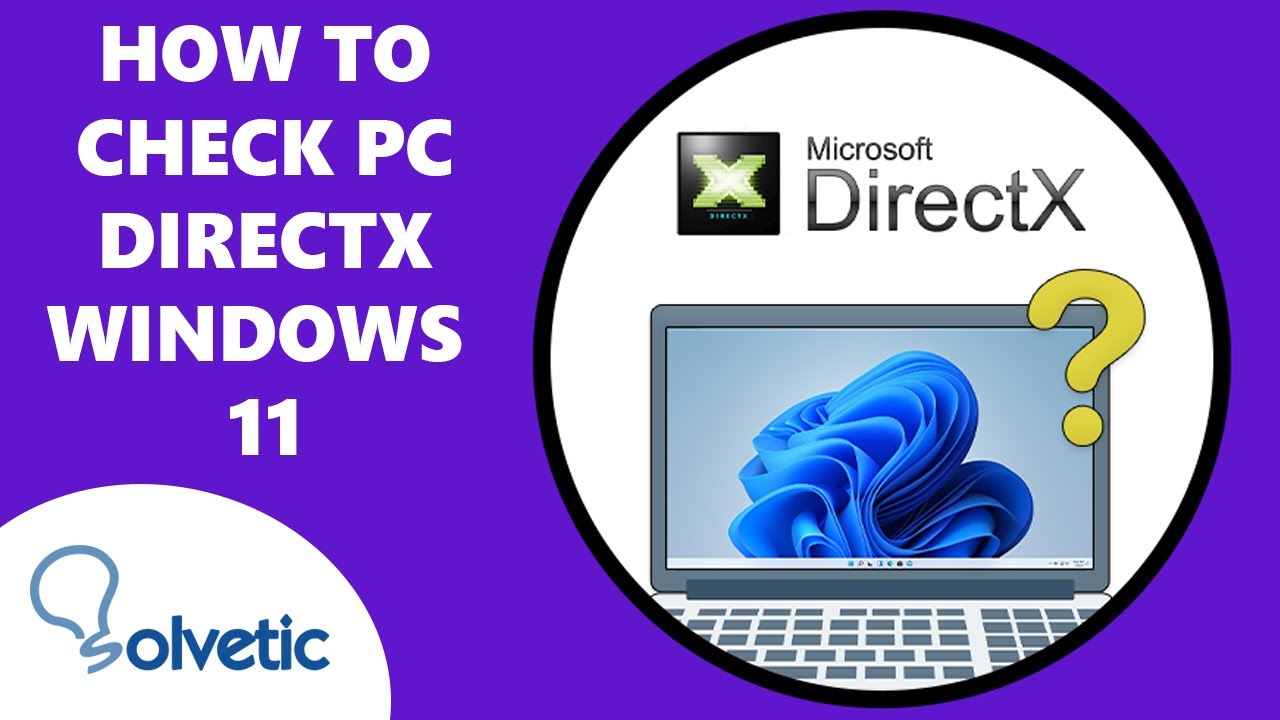 How to CHECK PC DIRECTX Version ️ - YouTube