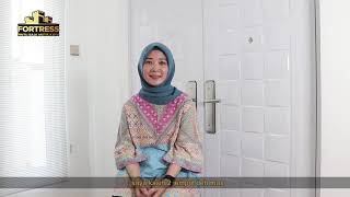 Pintu Baja FORTRESS Series Tipe 90.13 - Putih