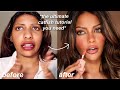 I tried the viral &quot;latte makeup&quot; look on brown skin using tiktok hacks &amp; it changed my life.