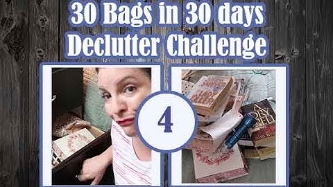 🛍️ 30 Bags in 30 Days Declutter Challenge || July 2018  || Day 4 🛍️