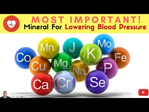Video: Magnesium Is The Most Important Mineral For Hypertension