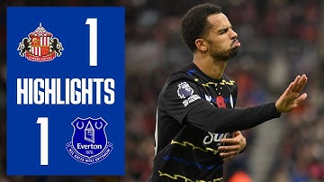 Iliman Ndiaye wondergoal earns away point | Sunderland 1-1 Everton: Extended highlights