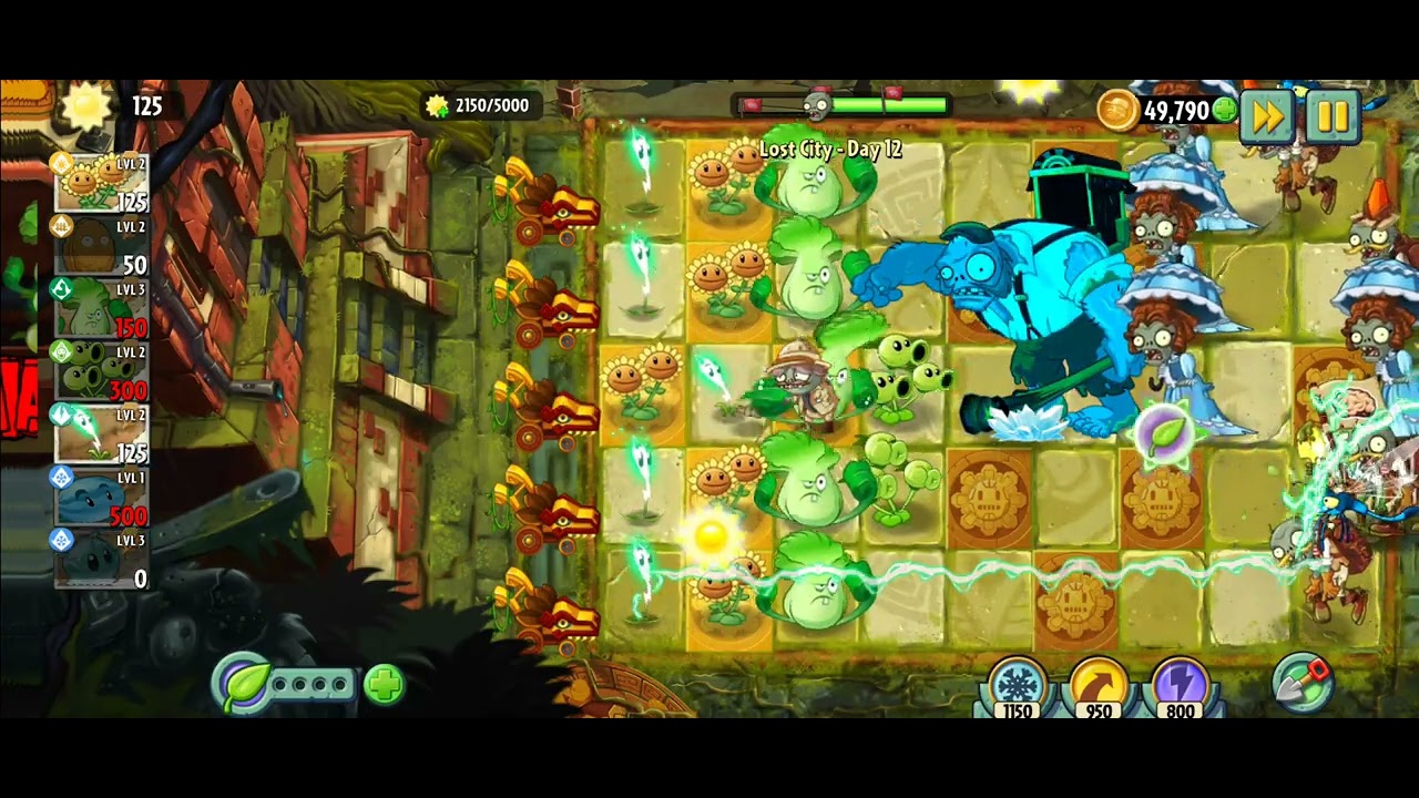 Lost City - Day 12, Plants vs. Zombies Wiki