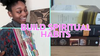 My Top 7 Tips in Building *CONSISTENT* Spiritual Habits + Surprise Unboxing !! #canva #biblestudy