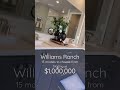 Million dollar homes realestate newhomesforsale williamsranch realtor shorts