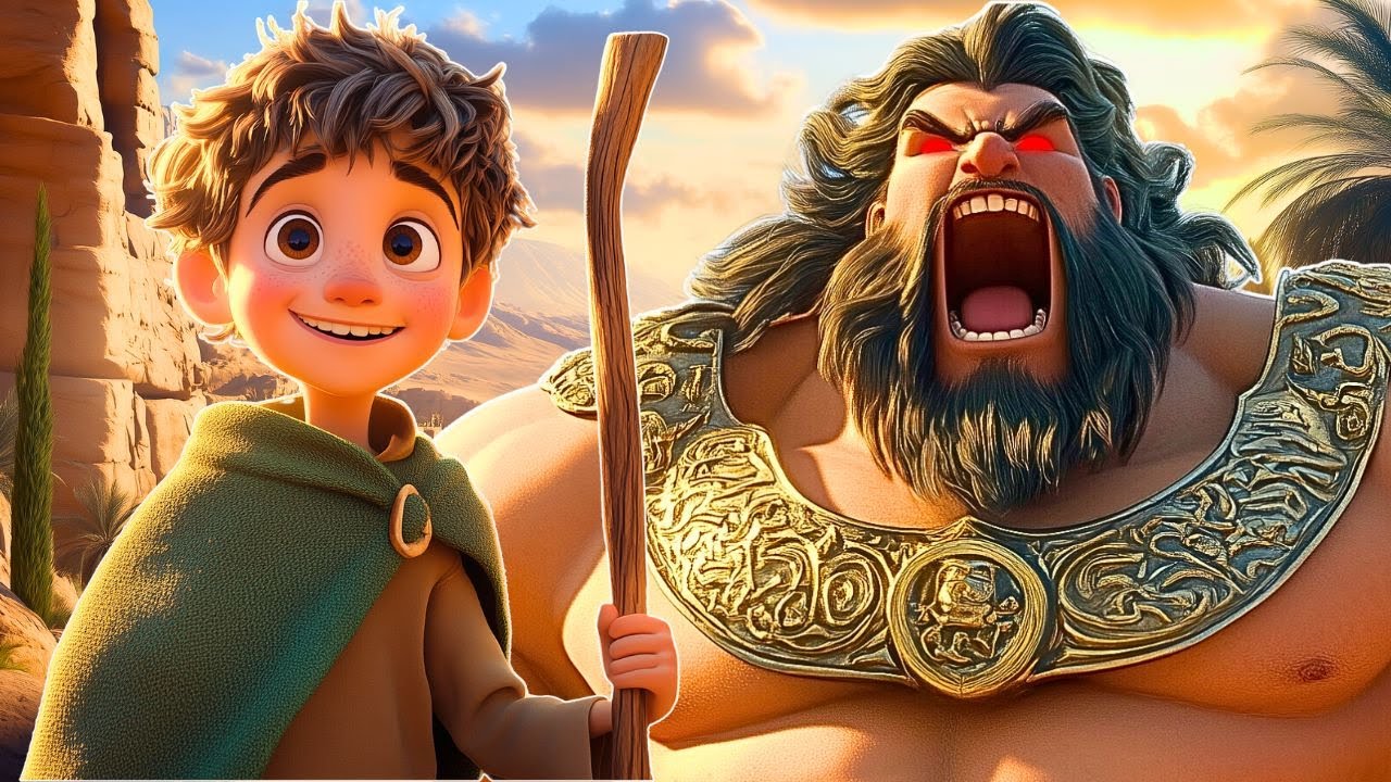 La Storia di Davide e Golia | Storie Animate della Bibbia - YouTube
