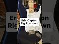 Eric's guitar tech, Dan Dearnley, discussed Eric's signature @fender Stratocaster.