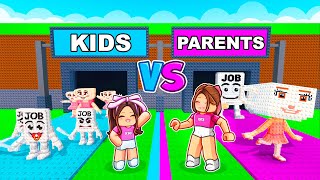 Kids VS Parents In Steal A Brainrot!
