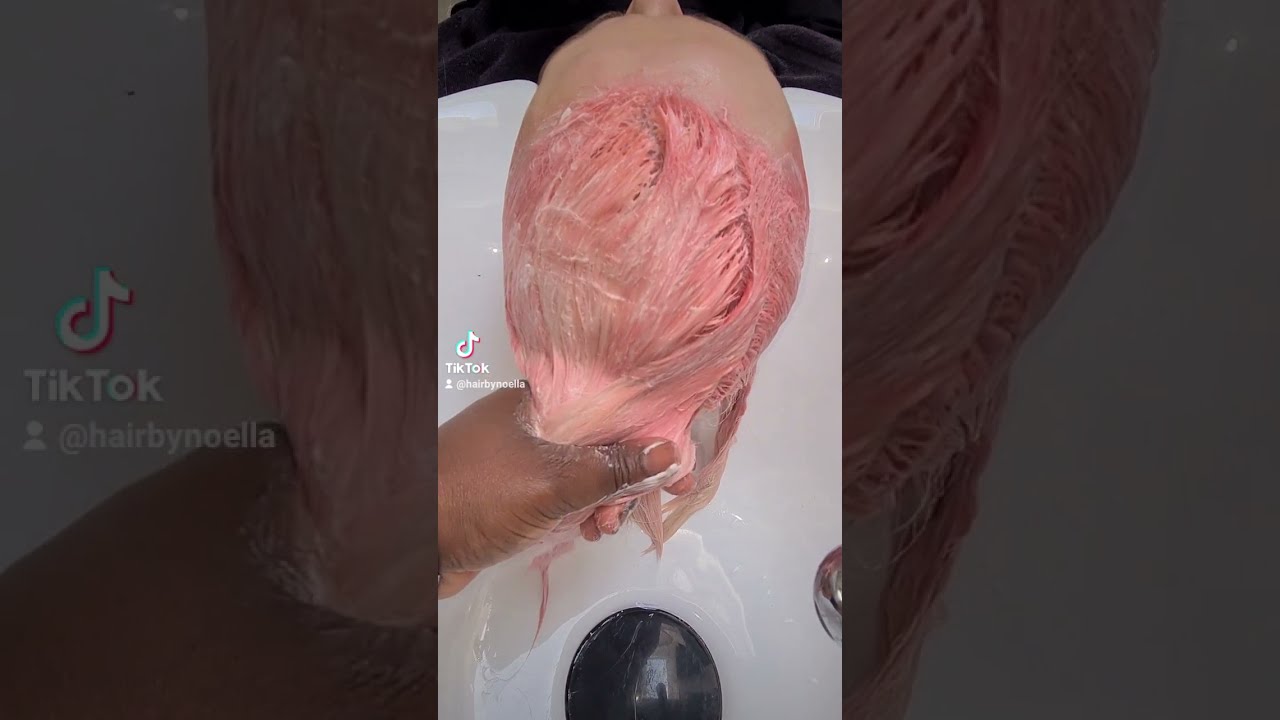 CRAZY COLOUR PINK MIX WITH ROSE GOLD HAIRBYNOELLA