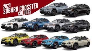 2023 Subaru Crosstrek - All Color Options - Images | AUTOBICS